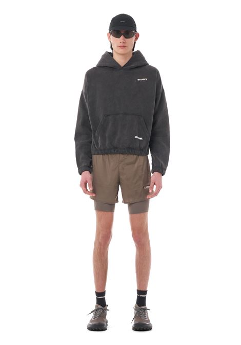 felpa softcell uomo nera SATISFY | 1104600A02