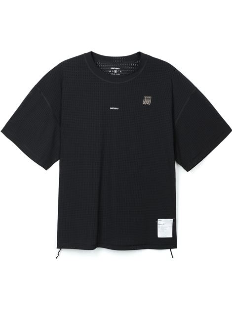 t-shirt space-o uomo nera SATISFY | 1107900001