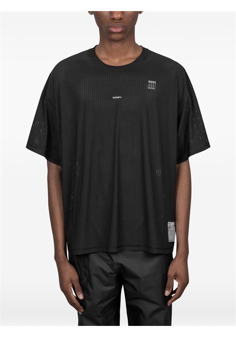 space-o t-shirt man black SATISFY | 1107900001