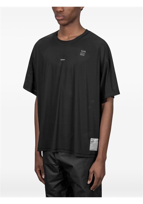 space-o t-shirt man black SATISFY | 1107900001