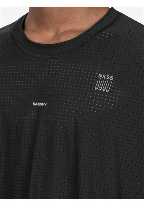 space-o t-shirt man black SATISFY | 1107900001
