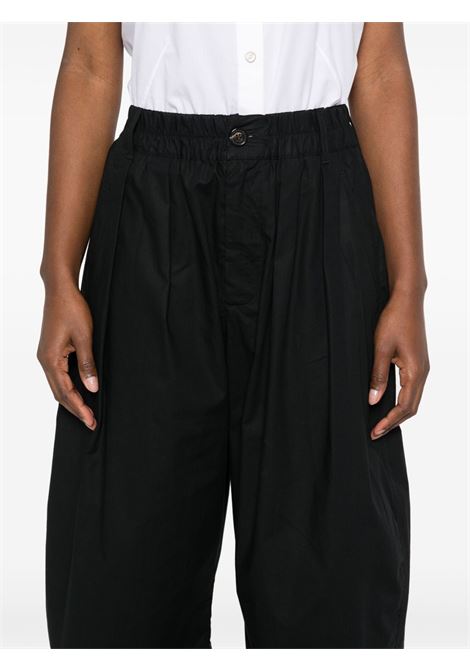 pantaloni vernon donna neri SOEUR | PAN1410NOI01