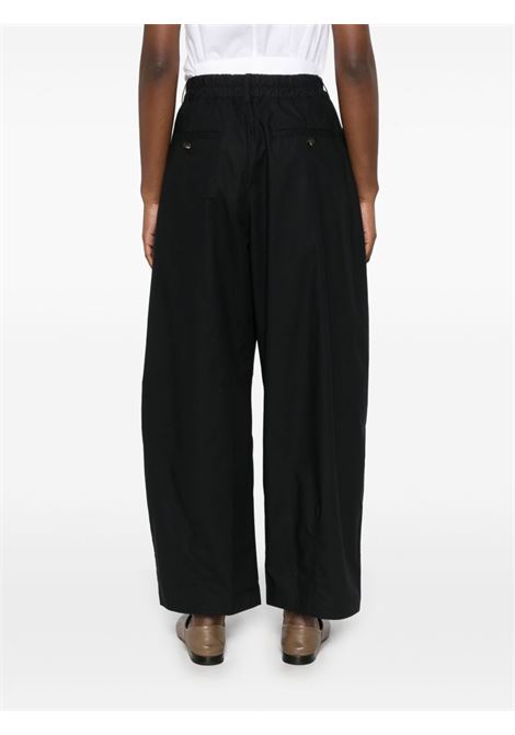pantaloni vernon donna neri SOEUR | PAN1410NOI01