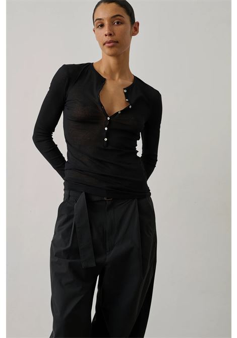 isabella t-shirt woman black SOEUR | TSH0609NOI01