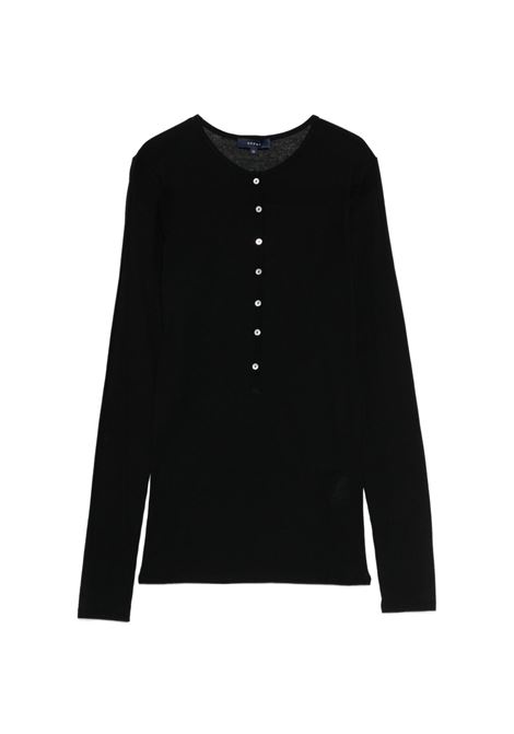 isabella t-shirt woman black SOEUR | TSH0609NOI01