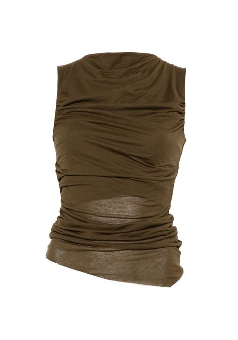 irina top woman khaki SOEUR | TSH0624KAK10