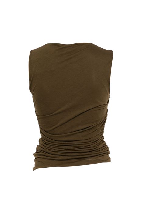 irina top woman khaki SOEUR | TSH0624KAK10