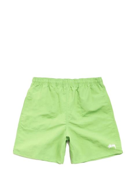 stock water short unisex green STÜSSY | 113155N19021