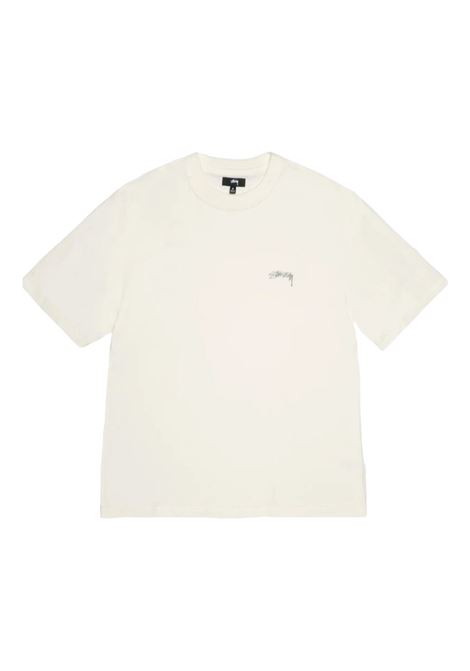 t-shirt lazy ss tee unisex bianca STÜSSY | 11402831201