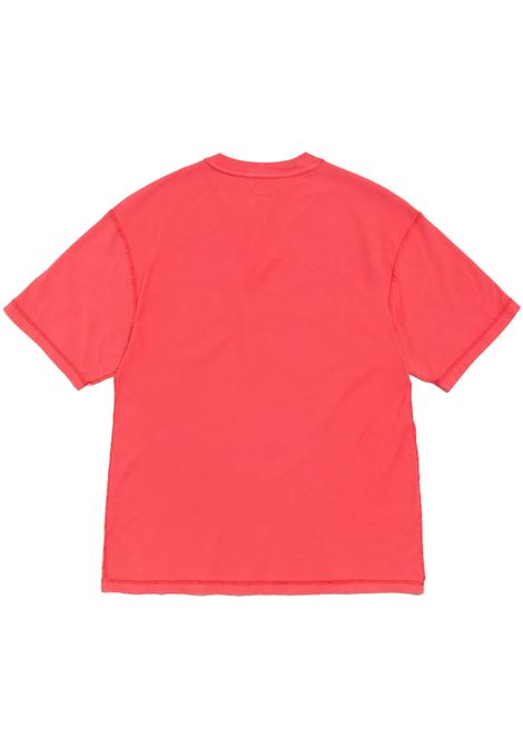 t-shirt lazy ss tee unisex rossa STÜSSY | 11402832587