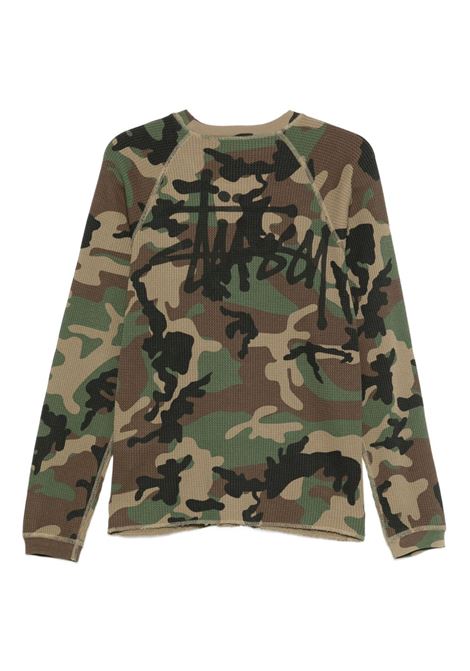 busic stussy therman tee unisex camo STÜSSY | 11403560423