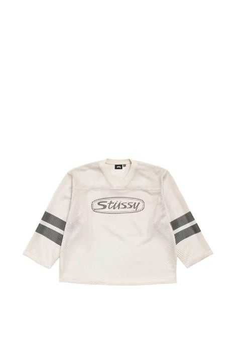 maglia trucker team jersey unisex natural STÜSSY | 11403841005