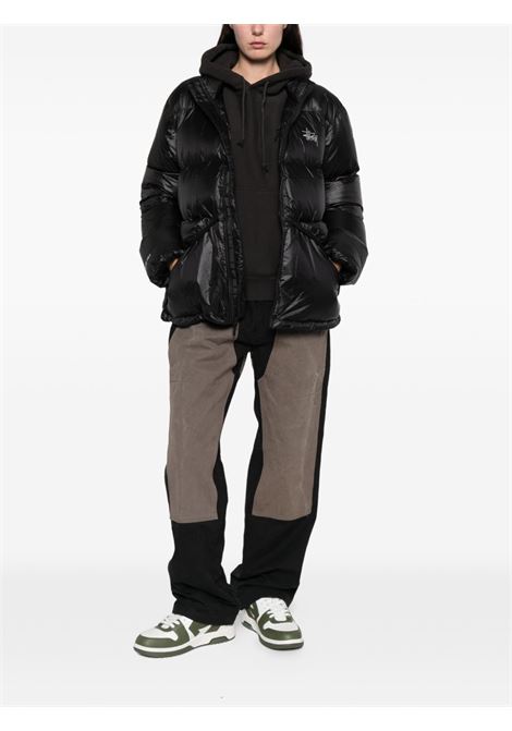 micro ropstop down jacket man black STÜSSY | 11587718940