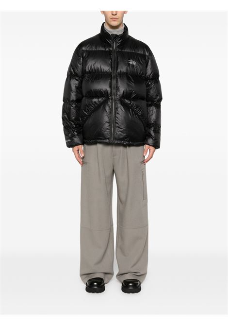 micro ropstop down jacket man black STÜSSY | 11587718940