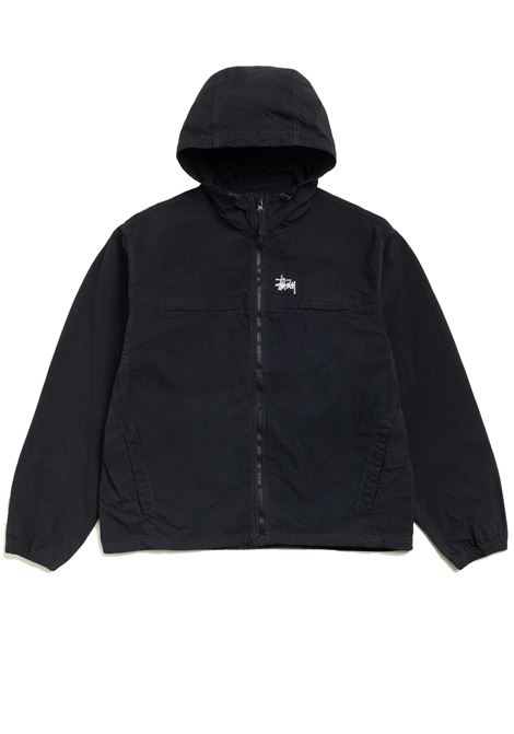 giacca lightweight hooded unisex nera STÜSSY | 1159000001