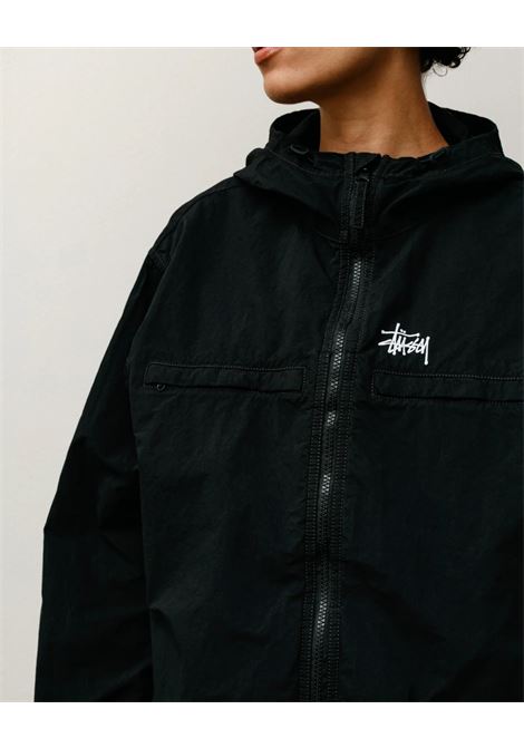 giacca lightweight hooded unisex nera STÜSSY | 1159000001