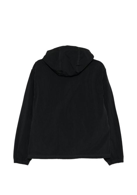 lightweight hooded jacket unisex black STÜSSY | 1159000001