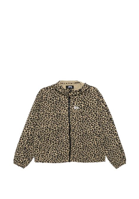 lightweight hooded jacket unisex cheetah STÜSSY | 1159002773