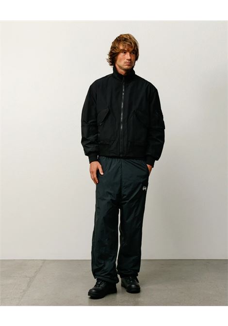 pantaloni nylon unisex neri STÜSSY | 1167460001