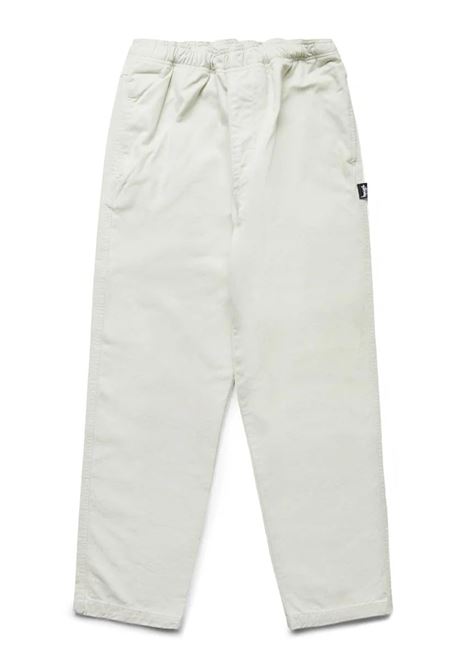 beach pant cotton twill unisex bone STÜSSY | 1167741207