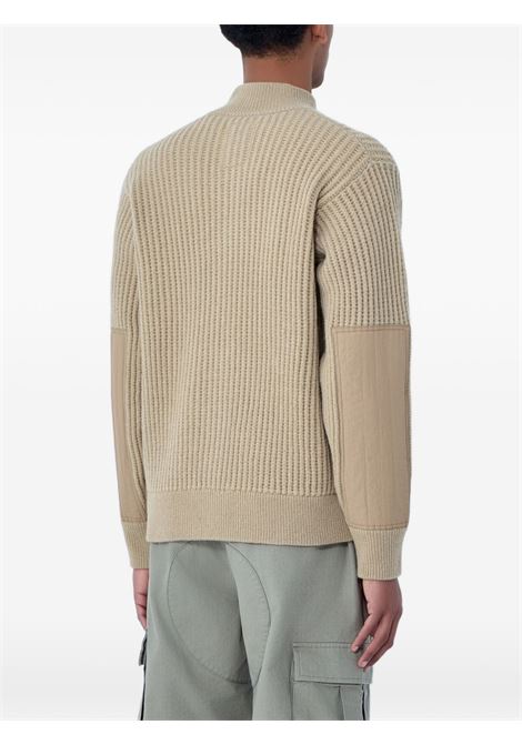 maglione patch zip uomo sabbia STÜSSY | 1172691020
