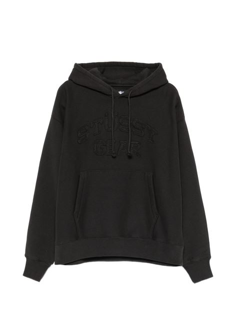 felpa gear applique hood unisex nera STÜSSY | 1186040001