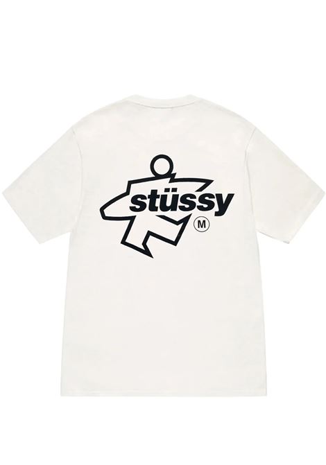 t-shirt surf size pig dyed unisex natural STÜSSY | 19051801002