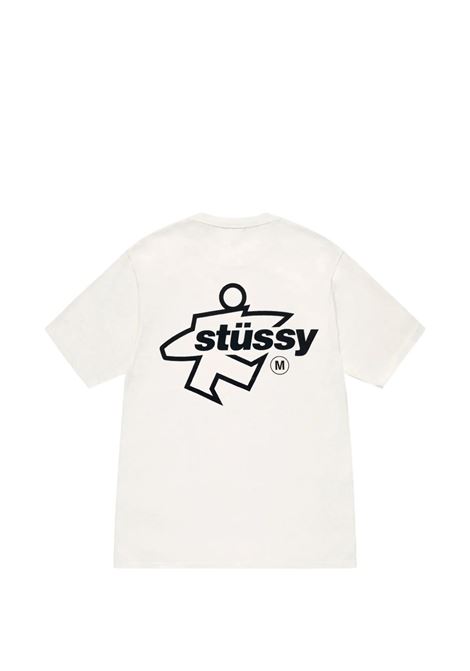 t-shirt surf size pig dyed unisex natural STÜSSY | 19051801002