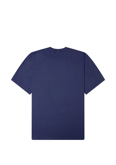 T-shirt permament collection pigment dyed unisex nera indigo STÜSSY | 19051820811