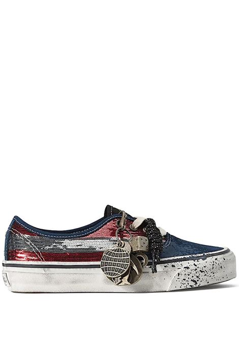 sneakers lx authentic 44 chrm dkred unisex rosse e navy VANS | VN000DB8Z111