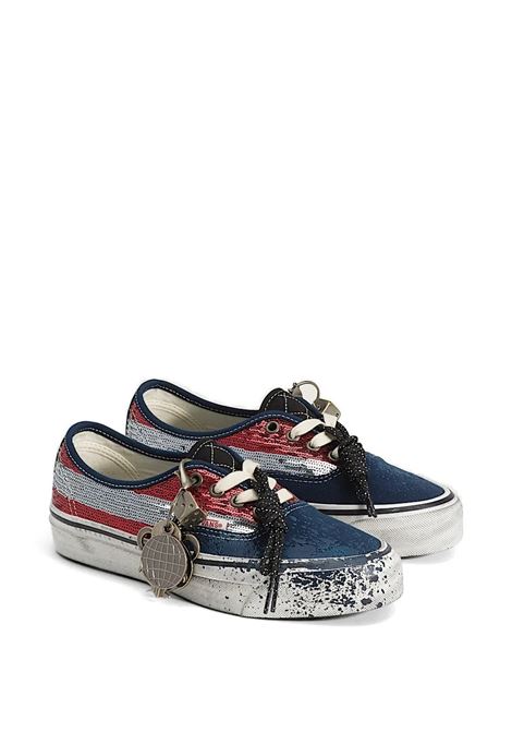 sneakers lx authentic 44 chrm dkred unisex rosse e navy VANS | VN000DB8Z111