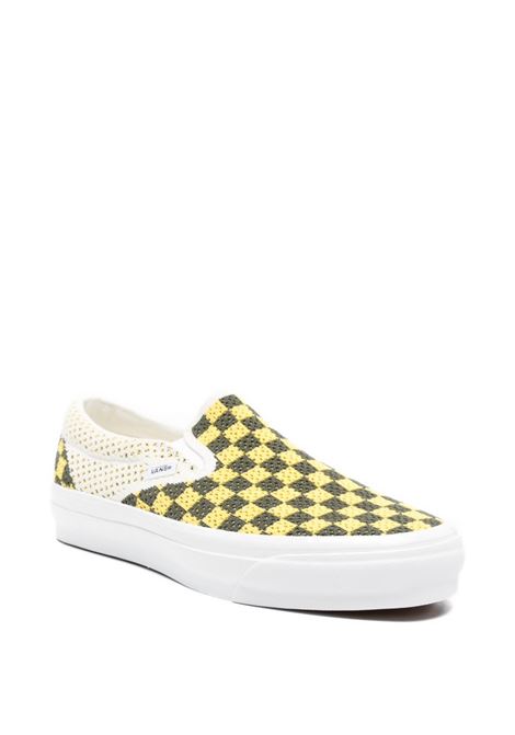 sneakers lx classic slip-on 98 unisex gialle e navy VANS | VN000EG1Y231
