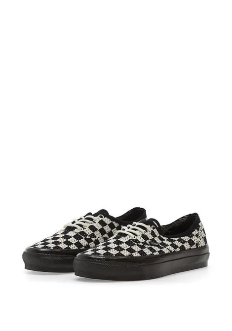 sneakers lx authentic 44 unisex bianche e nere VANS | VN000EJC1KP1