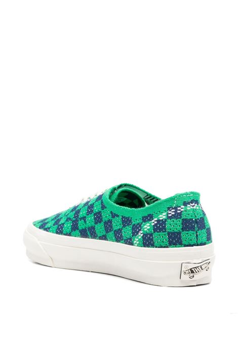 lx authentic 44 sneakers unisex green and navy VANS | VN000EJC5W31