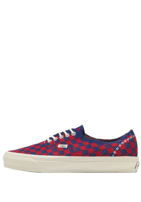 sneakers lx authentic 44 unisex rosse e navy VANS | VN000EJCRDB1