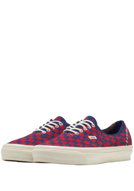 sneakers lx authentic 44 unisex rosse e navy VANS | VN000EJCRDB1