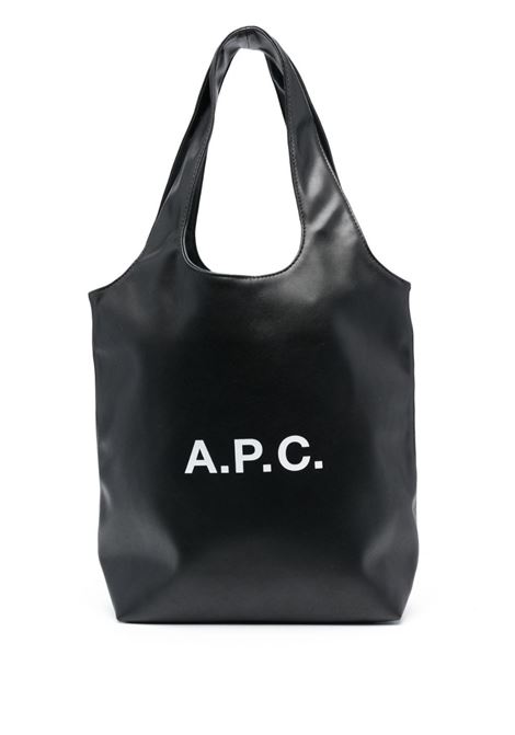 borsa ninon small tote donna nera APC | PUAAT-M61861LZZ