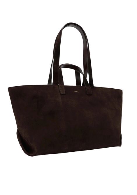 le drummer bag woman brown APC | PXCAL-F67057CAV