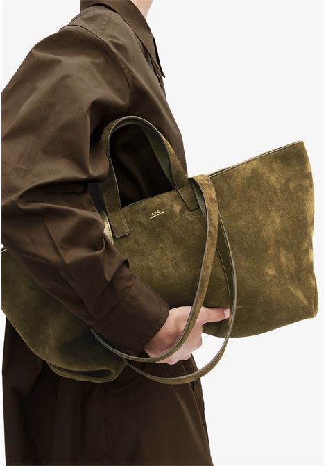 le drummer bag woman kaki APC | PXCAL-F67057JAD