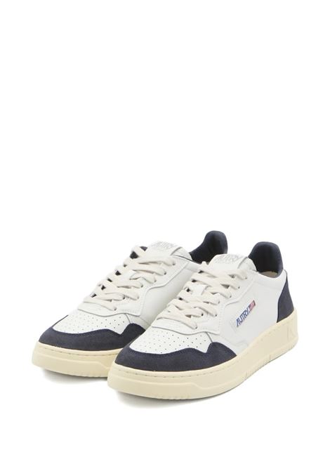 sneakers medalist low aulm ft07 uomo bianche e blu AUTRY | AULMFT07