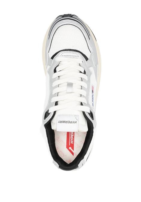 sneakers hyperway hylm mv03 uomo argento e nere AUTRY | HYLMMV03