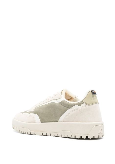 snekaers wildspace uomo bianche e beige AUTRY | LDLMCO03