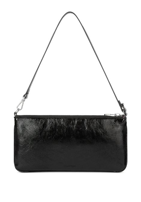 zipped naplack pouch woman black COURRÈGES | 126GPM035CR00439999