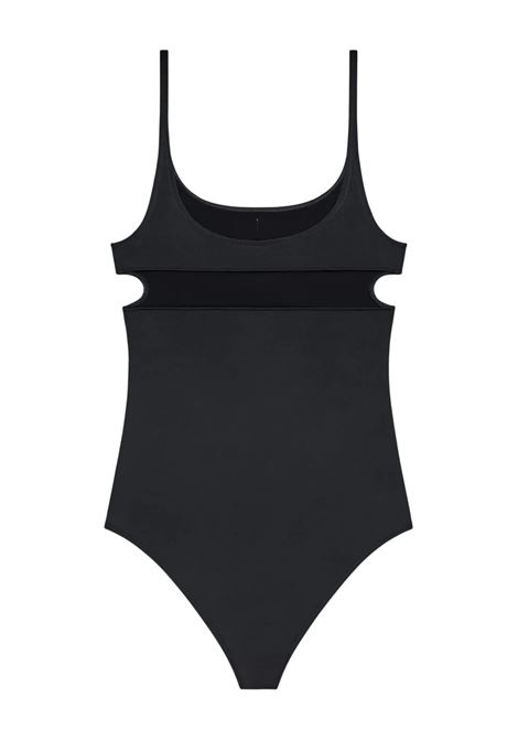 cut-out swimsuit woman black COURRÈGES | 126JMB053PA00439999