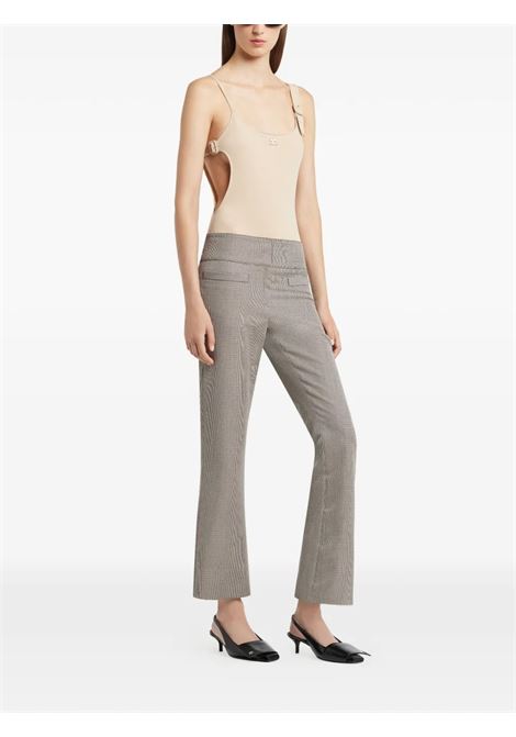 buckle swisuit woman beige COURRÈGES | 126JMB055PA00431068