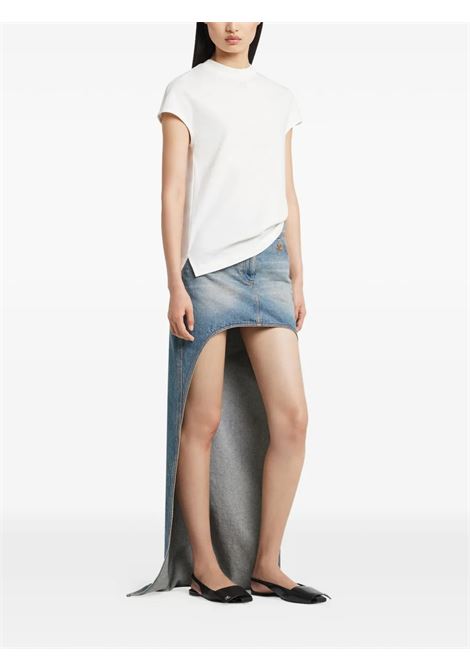 oversized t-shirt woman white COURRÈGES | 126JTS238JS02330001