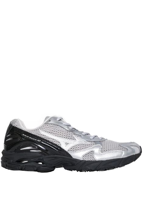 sneakers wave rider 10 uomo nere e argento MIZUNO | D1GA261602