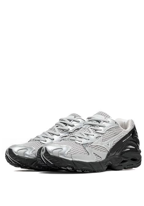 sneakers wave rider 10 uomo nere e argento MIZUNO | D1GA261602