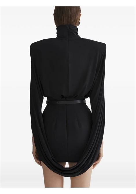 cascade tunic top woman black MUGLER | 26P1TO086060301999