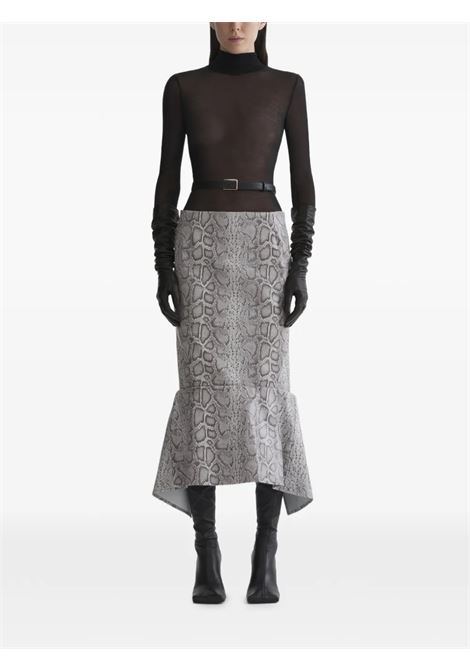 turtleneck top woman black MUGLER | 26P3TO084320311999